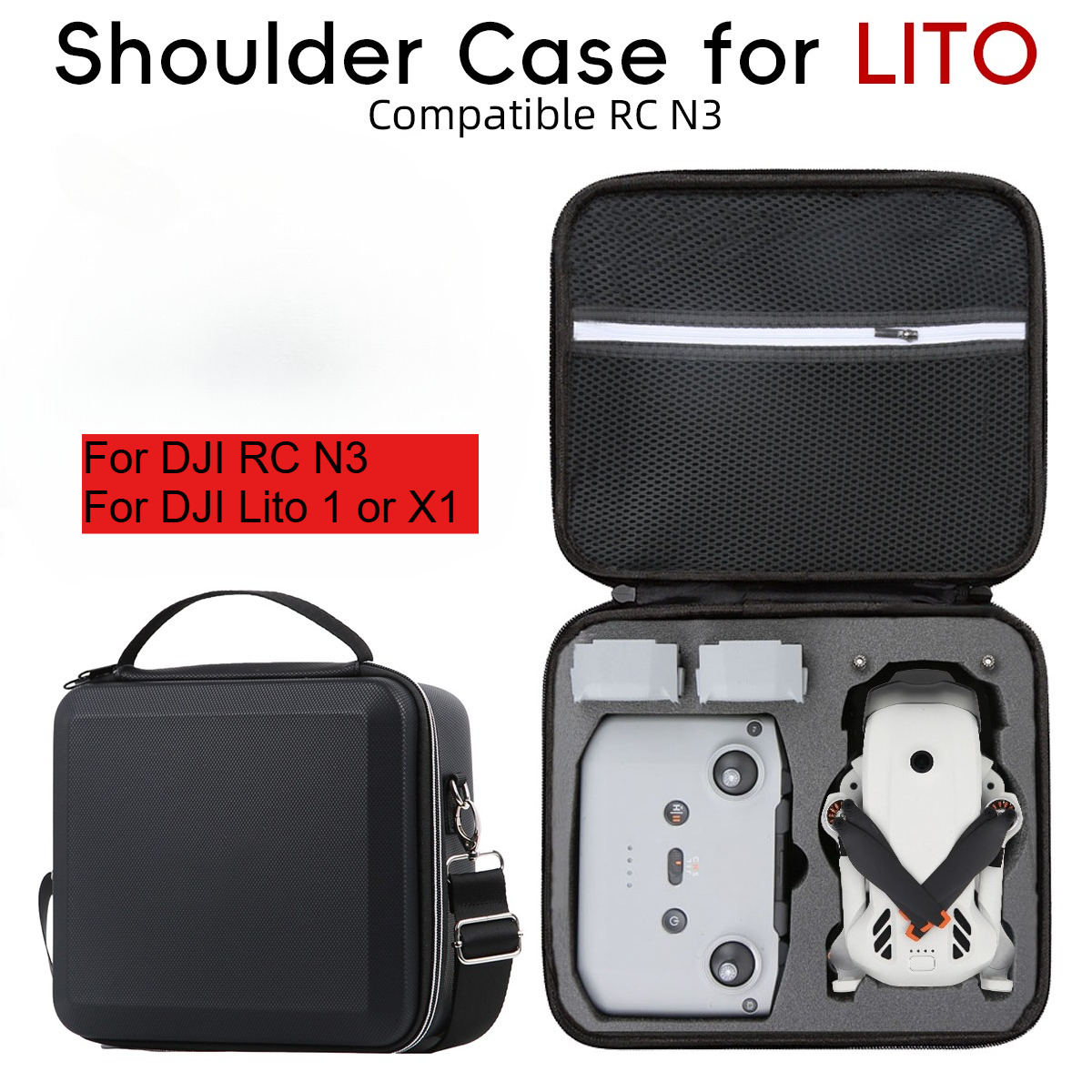 Drone Ls Rc - Portable Handheld Shoulder Protective Bag Shockproof