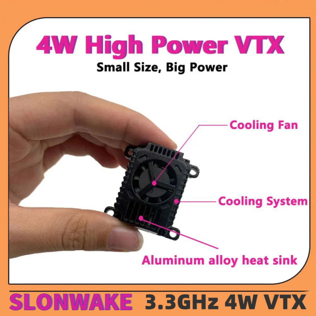 Fpv Antenna Receiver - SLONWAKE FPV 3.3G 16CH 4000mW High