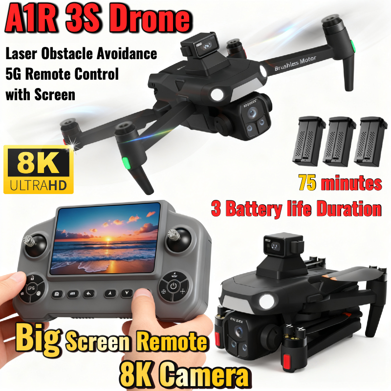 Drone Ls Rc - For Genuine A1R 3S 5G Screen-Controlled