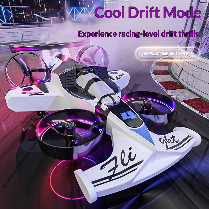 Rc Drone And Flying Car - C4 2 In 1 RC 4