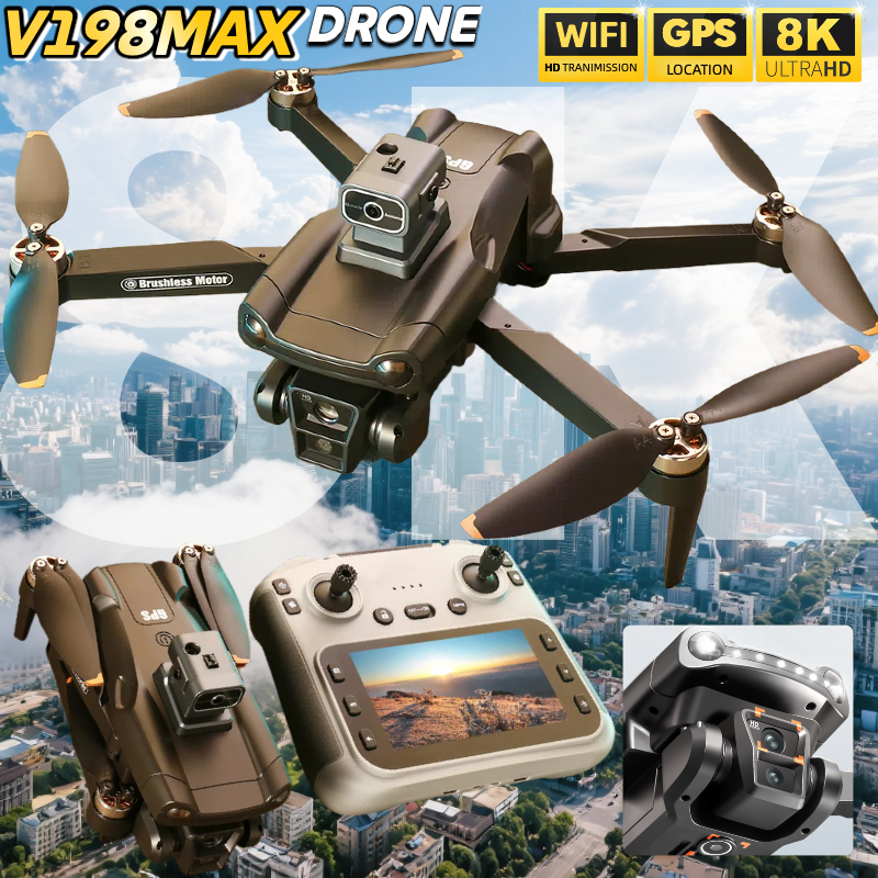 NEW for Genuine V198 MAX Drone - Drone Ls Rc のレビューと価格