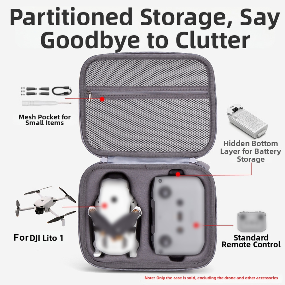For DJI Lito 1/X1 Storage Bag  - Drone Dji Rc N1 のレビューと価格