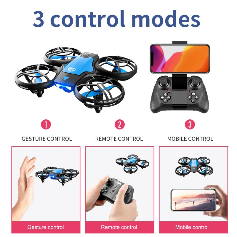 V8 New Mini Drone 4k professio - Drone Vera Rc のレビューと価格