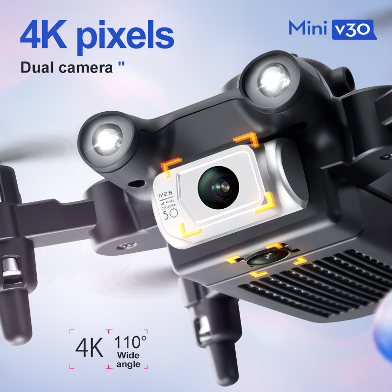 Mini V30 WiFi FPV Drone With 4 - Drone Vera Rc のレビューと価格