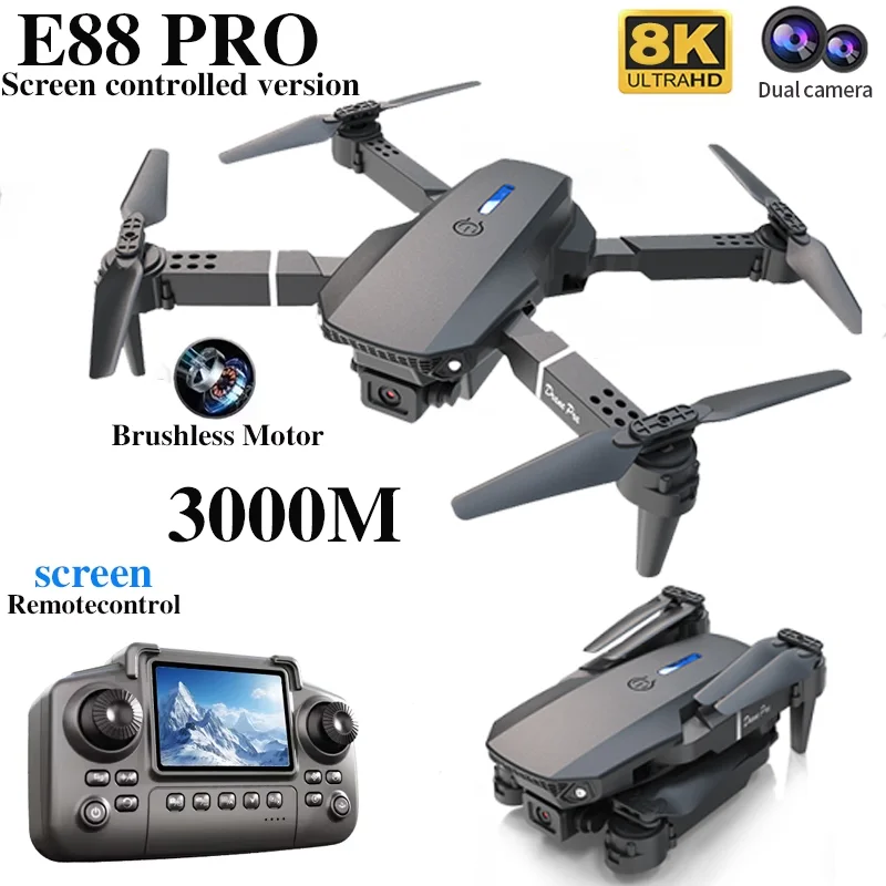Professional E88 PRO Drone wit - Drone Vera Rc のレビューと価格