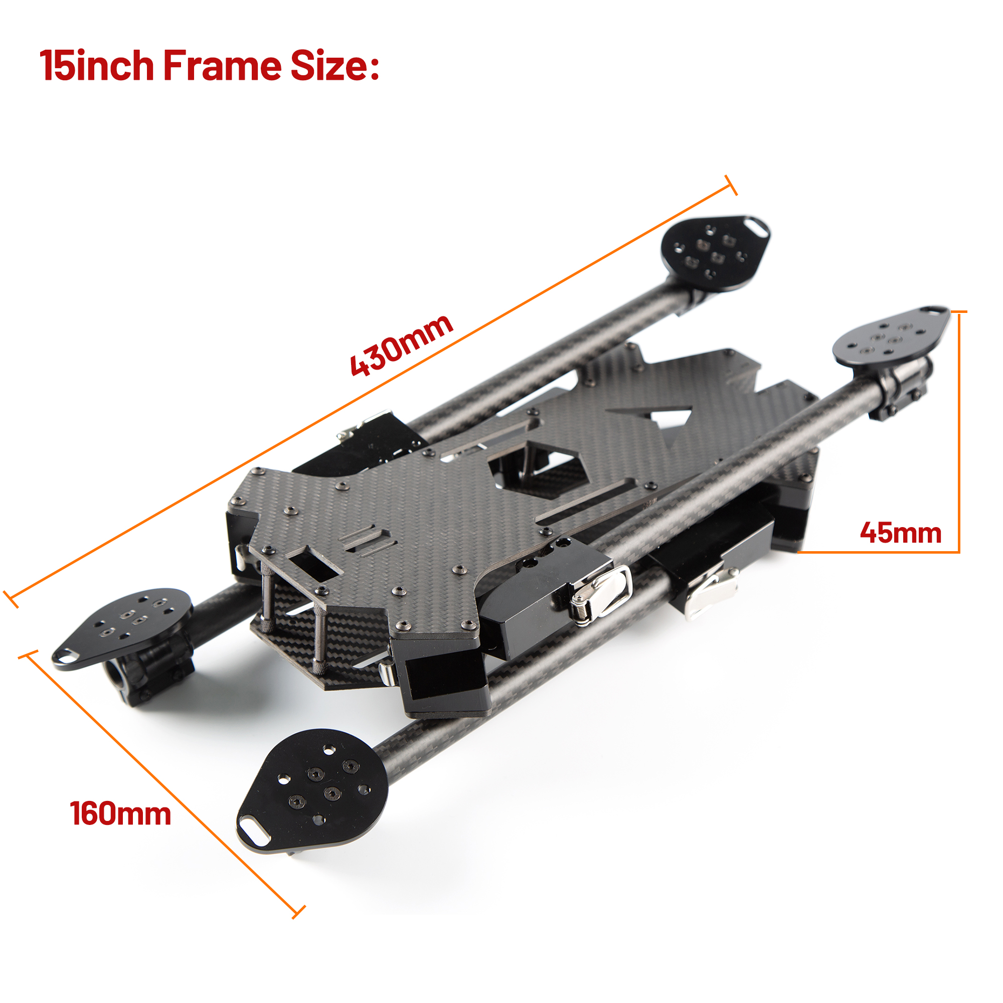 15inch /17inch FPV Carbon Fibe - Drone Rc Kit のレビューと価格