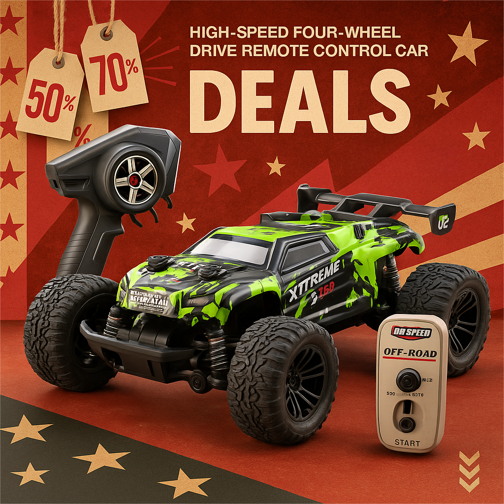 Hot RC High-Speed Off-Road Car - Drone Vera Rc のレビューと価格