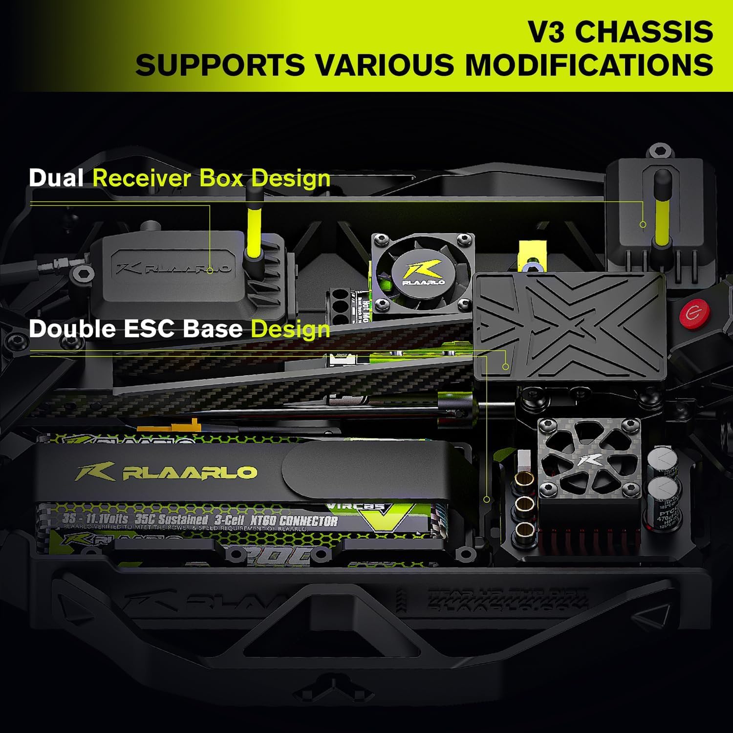 CROBOLL RLAARLO 1/10 Brushless - Drone Vera Rc のレビューと価格