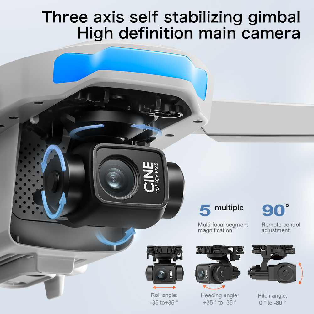 S-X1 MAX GPS Drone with 3-Axis - Drone Ls Rc のレビューと価格