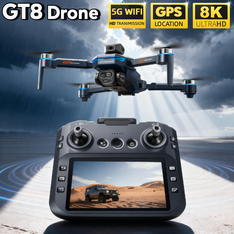 For Genuine GT8 Drone 4K Profe - Drone Ls Rc のレビューと価格