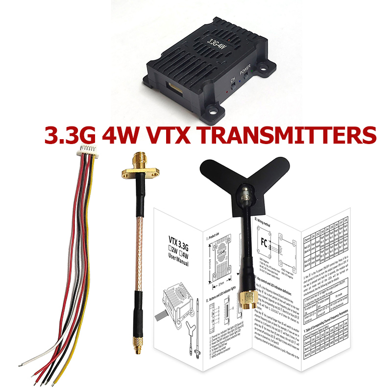 3.3GHz 3.3G 4W FPV Drones Mode - Fpv Antenna Receiver のレビューと価格