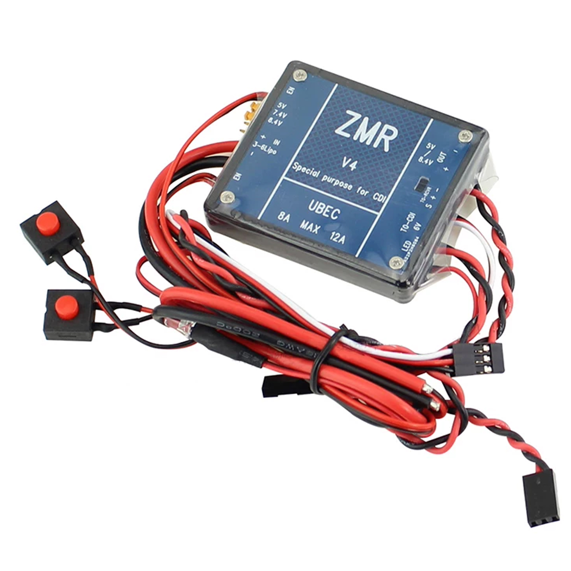 UBEC V2 V3 V4 ZMR 8A Dual BEC  - Drone Lipo Battery のレビューと価格