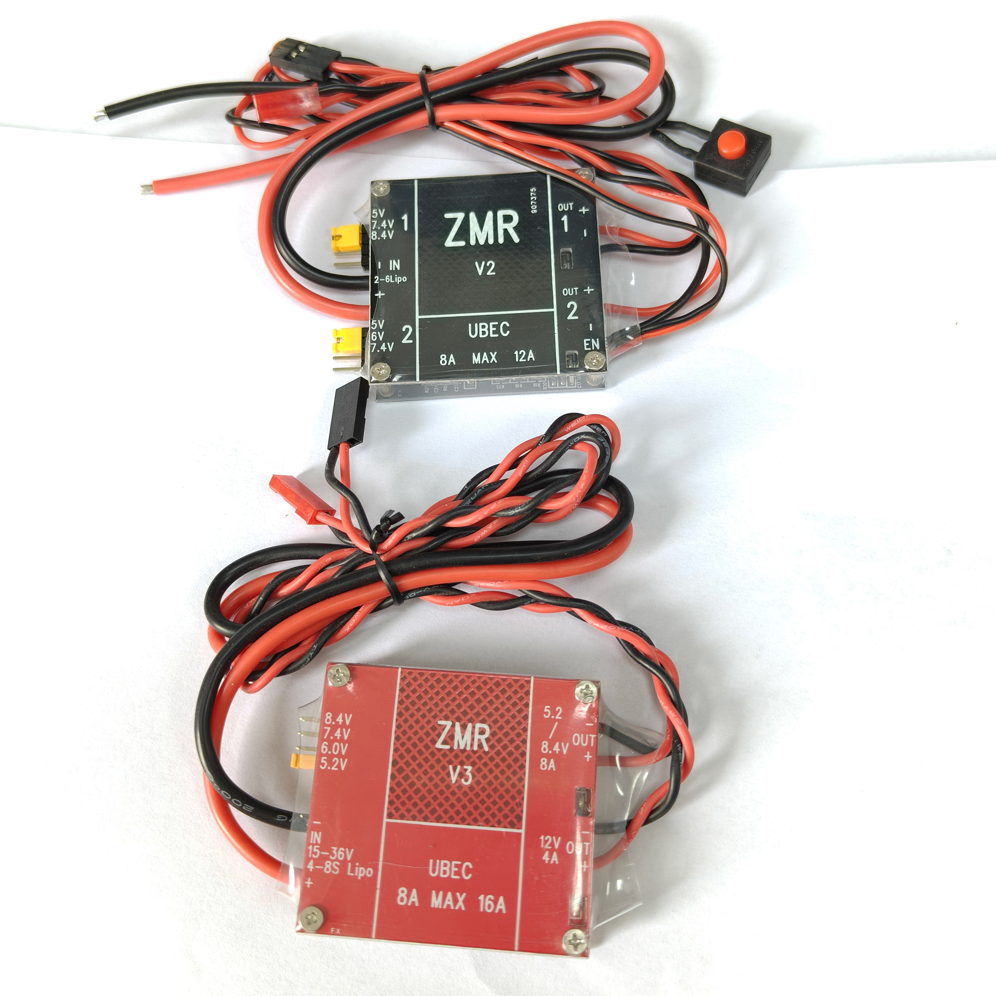 UBEC V2 V3 V4 ZMR 8A Dual BEC  - Drone Lipo Battery のレビューと価格