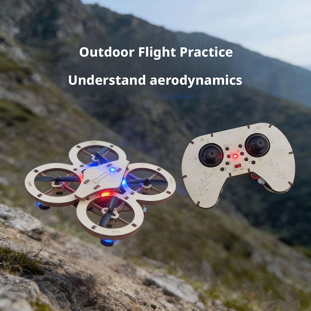 DIY Wooden RC Drone Quadcopter - Drone Vera Rc のレビューと価格