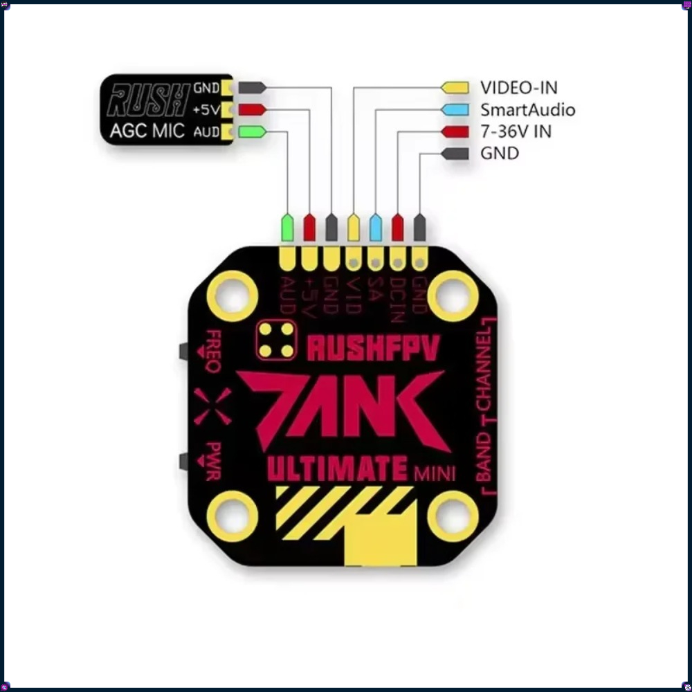 Rush Cherry FPV Stubby Antenna - Fpv Antenna Receiver のレビューと価格