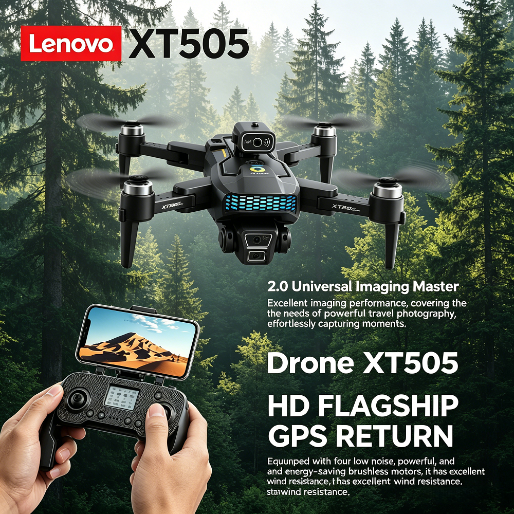 Lenovo XT505 5G GPS Drone 4K H - Xt505 Rc Drone のレビューと価格