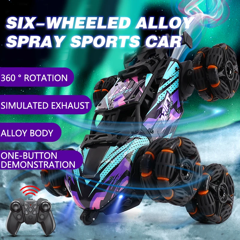 Six Wheels Dual RC Car Toy Spr - Drone Vera Rc のレビューと価格