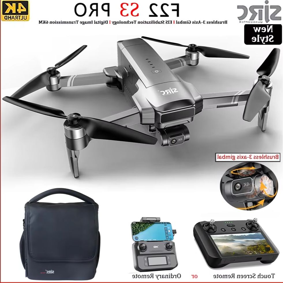 SJRC F22 S3 pro Foldable RC Qu - Drone Vera Rc のレビューと価格