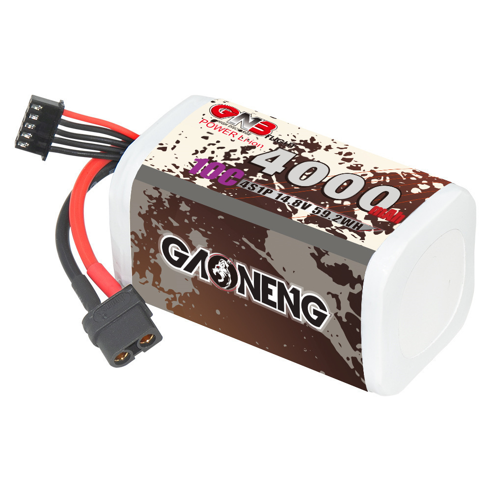 GNB 4000mAh 4S 14.8V 10C 20C W - Drone Lipo Battery のレビューと価格