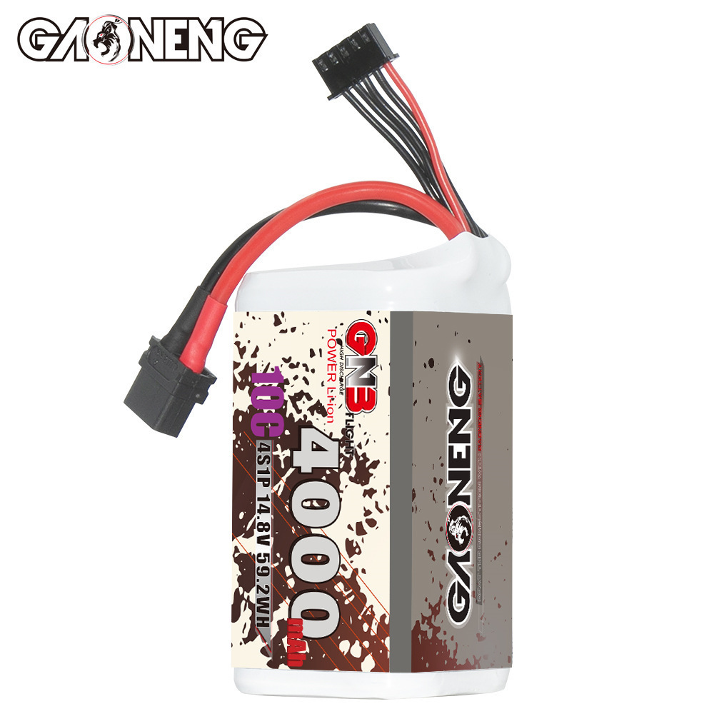 GNB 4000mAh 4S 14.8V 10C 20C W - Drone Lipo Battery のレビューと価格