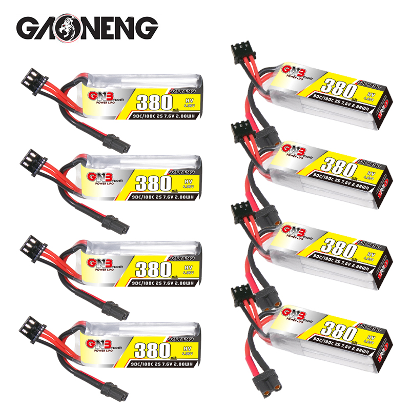 GNB 2S 7.6V 380mAh 90C/180C Li - Drone Lipo Battery のレビューと価格