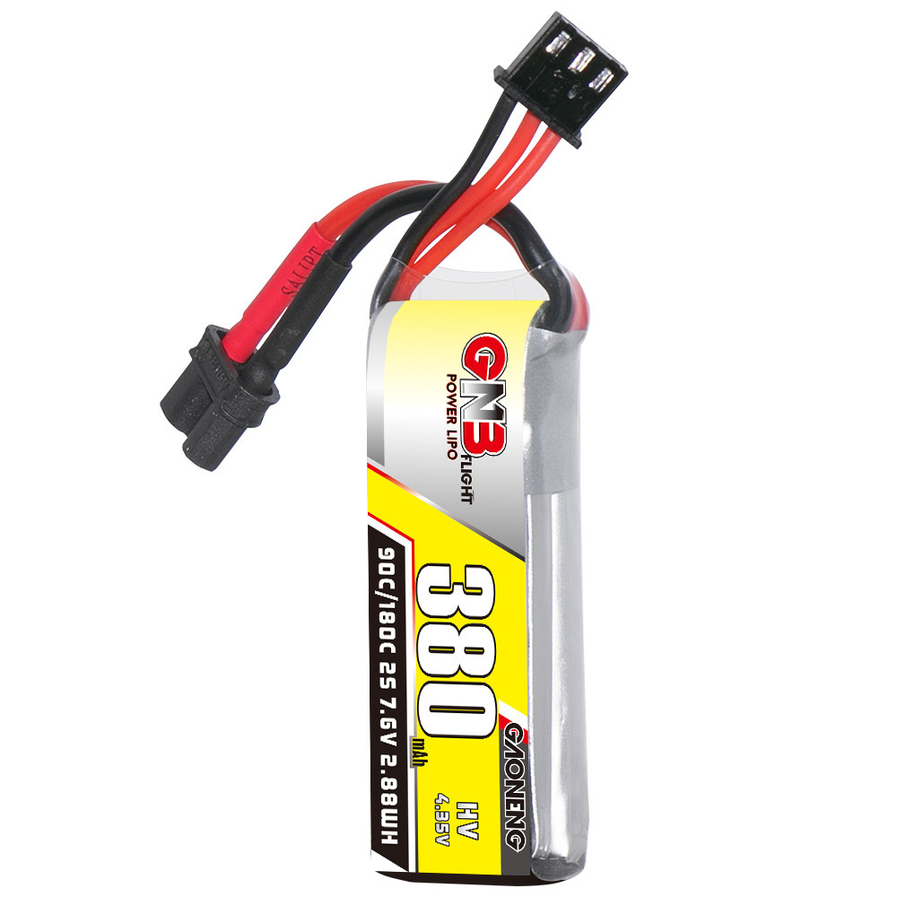 GNB 2S 7.6V 380mAh 90C/180C Li - Drone Lipo Battery のレビューと価格