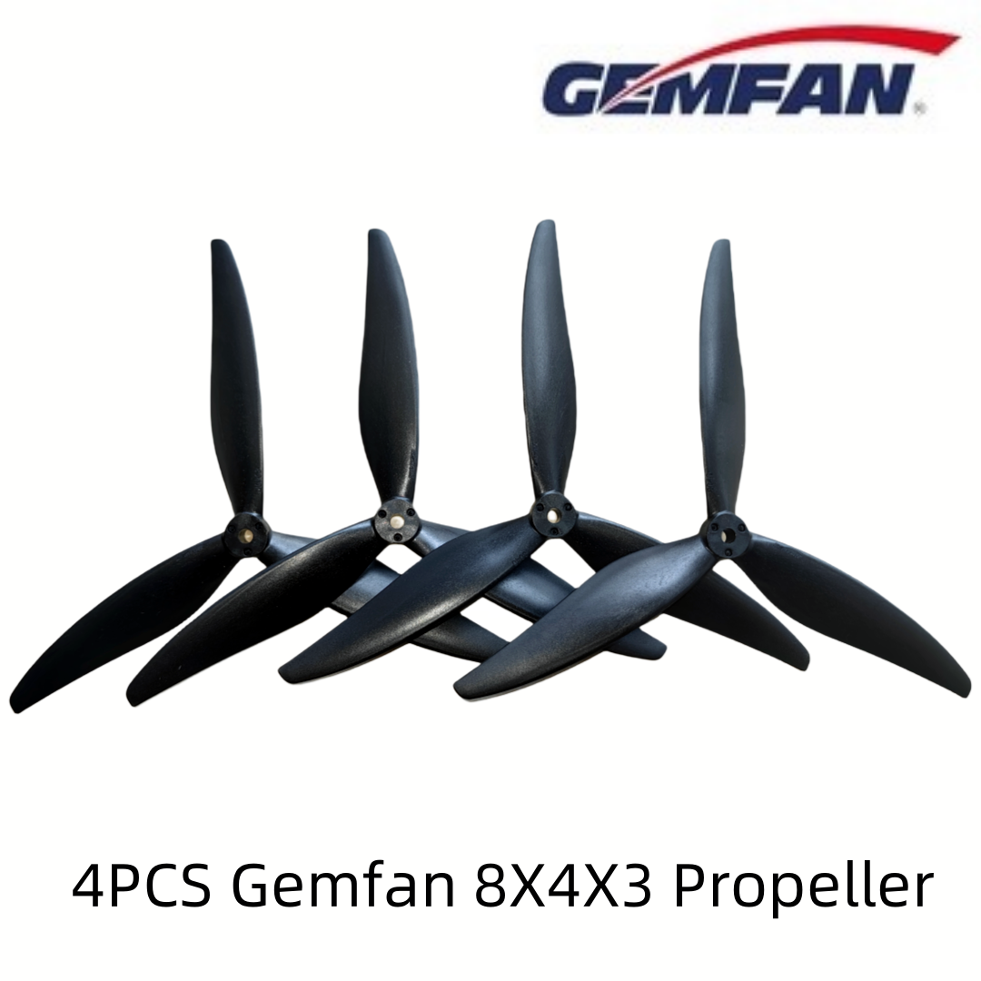 4PCS Gemfan 8040 8X4X3 3-Blade - Drone Rc Diy のレビューと価格