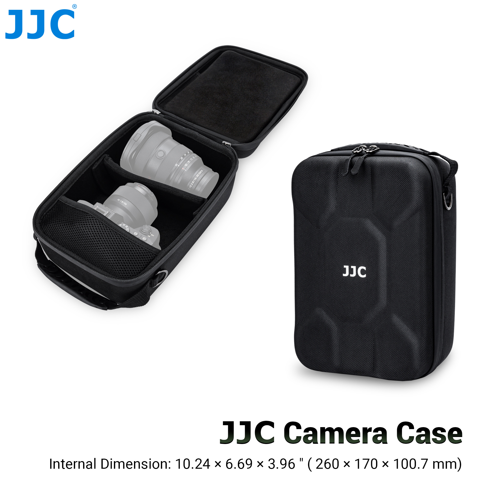 JJC Camera Case Hard Shell Tra - Drone Rc Controller Belt のレビューと価格