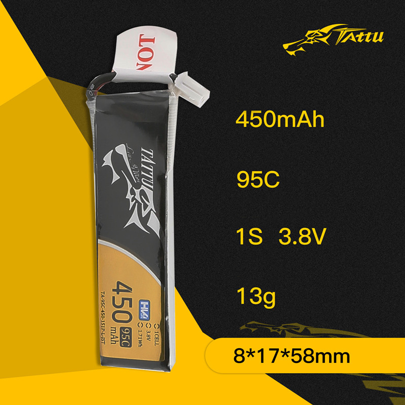 3Pcs NEW TATTU 450/500/550mAh  - Drone Lipo Battery のレビューと価格