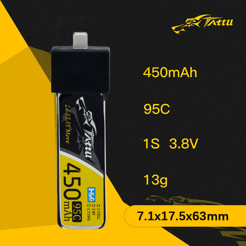 3Pcs NEW TATTU 450/500/550mAh  - Drone Lipo Battery のレビューと価格