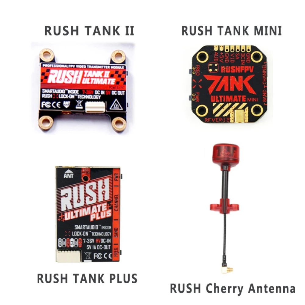 RUSH TANK Ultimate II/Mini/ PL - Fpv Antenna Receiver のレビューと価格