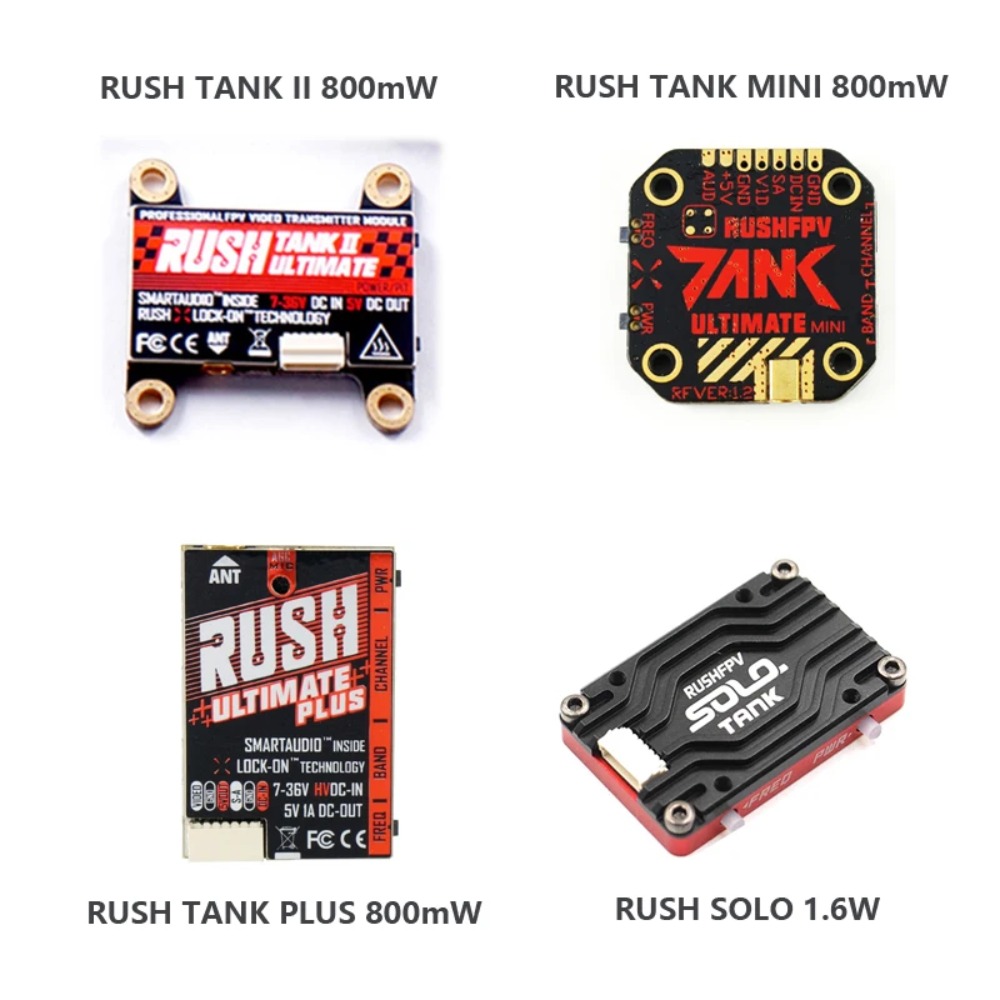 RUSH TANK Ultimate II/Mini/ PL - Fpv Antenna Receiver のレビューと価格