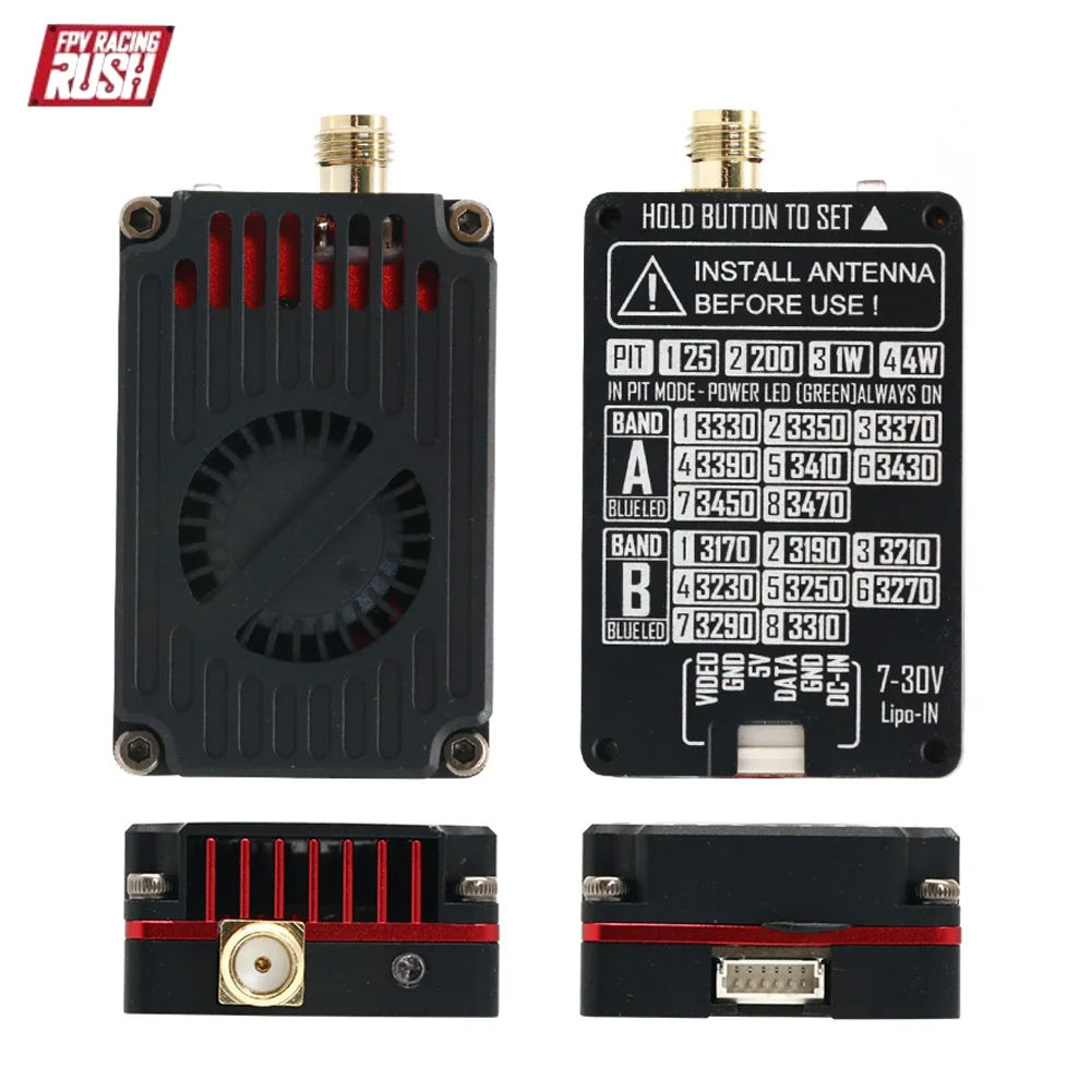 Rush Fpv Rushfpv 3.3G 4W Vtx T - Fpv Antenna Receiver のレビューと価格
