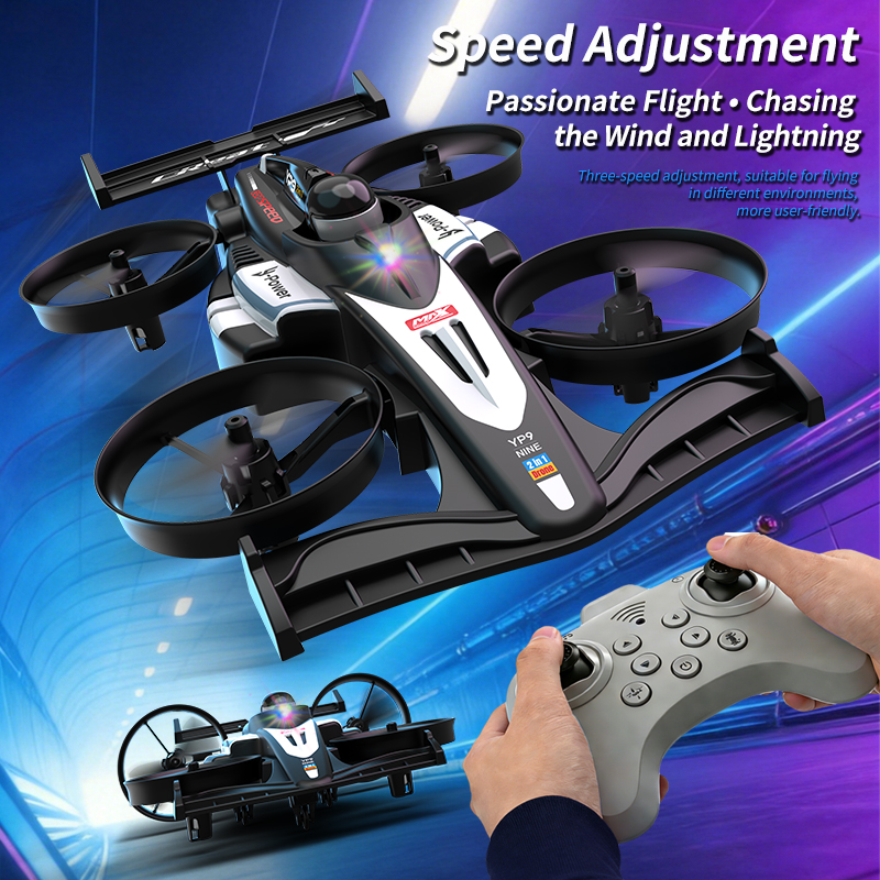 2 in 1 RC Drone Car Dual Mode  - Rc Drone And Flying Car のレビューと価格