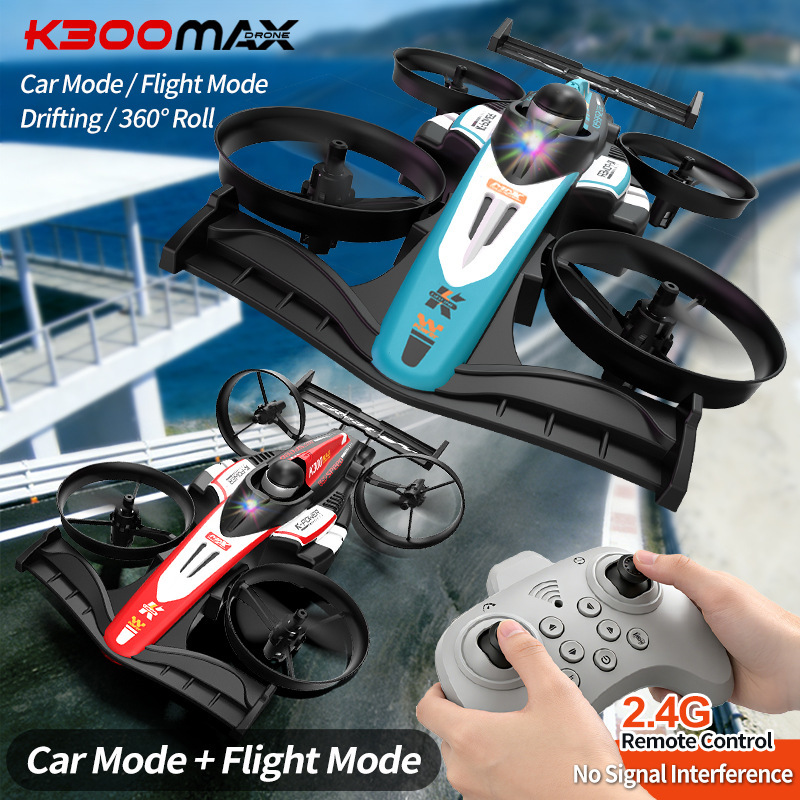New K300 2-In-1 Land & Air Dua - Rc Drone And Flying Car のレビューと価格