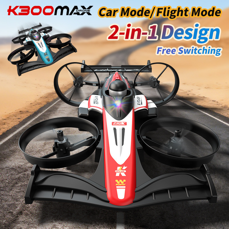 New K300 2-In-1 Land & Air Dua - Rc Drone And Flying Car のレビューと価格