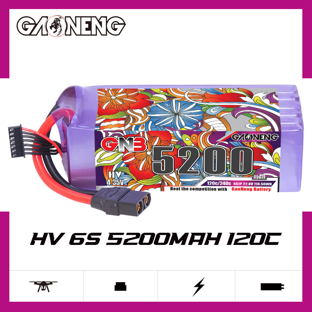 GNB Lipo Battery 6S 22.8V 3000 - Drone Lipo Battery のレビューと価格