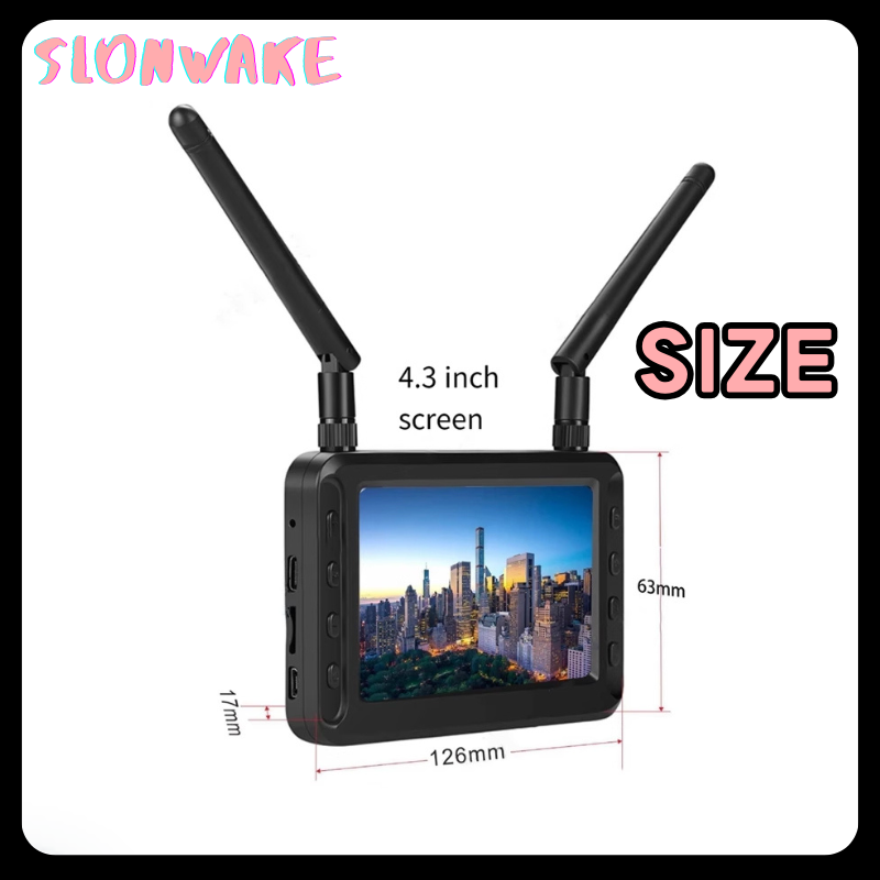 5.8GHZ 40CH 4.3inch FPV Receiv - Fpv Antenna Receiver のレビューと価格
