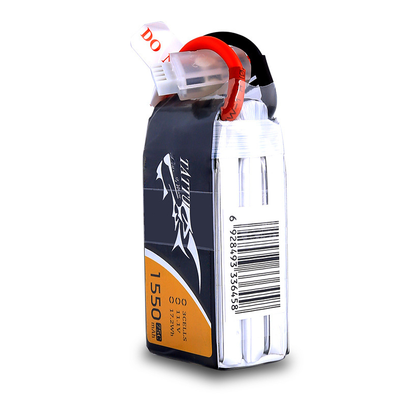TATTU 3S 11.1V 1550mAh 75C LiP - Drone Rc Race のレビューと価格
